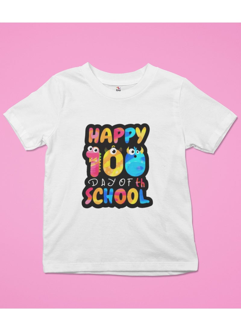 100 Days in School Graphic T-Shirt