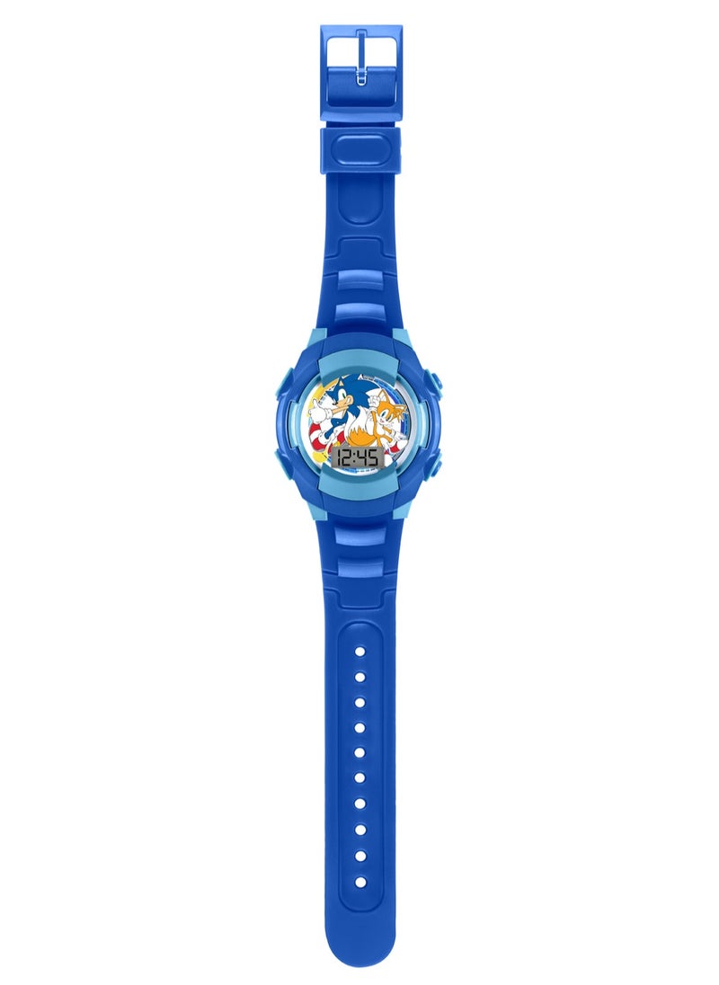 Sega Sonic The Hedgehog Blue Watch and Accessories Set - SNC40115M