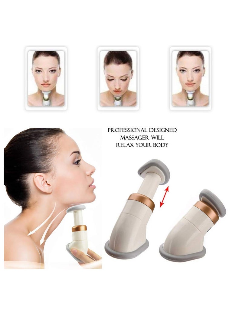 Neck Toning System - Neck, Double Chin & Jaw Exerciser - Portable Neck Workout Device Come With A Gua Sha To Improve Saggy Skin & Double Chin, Define Jawline