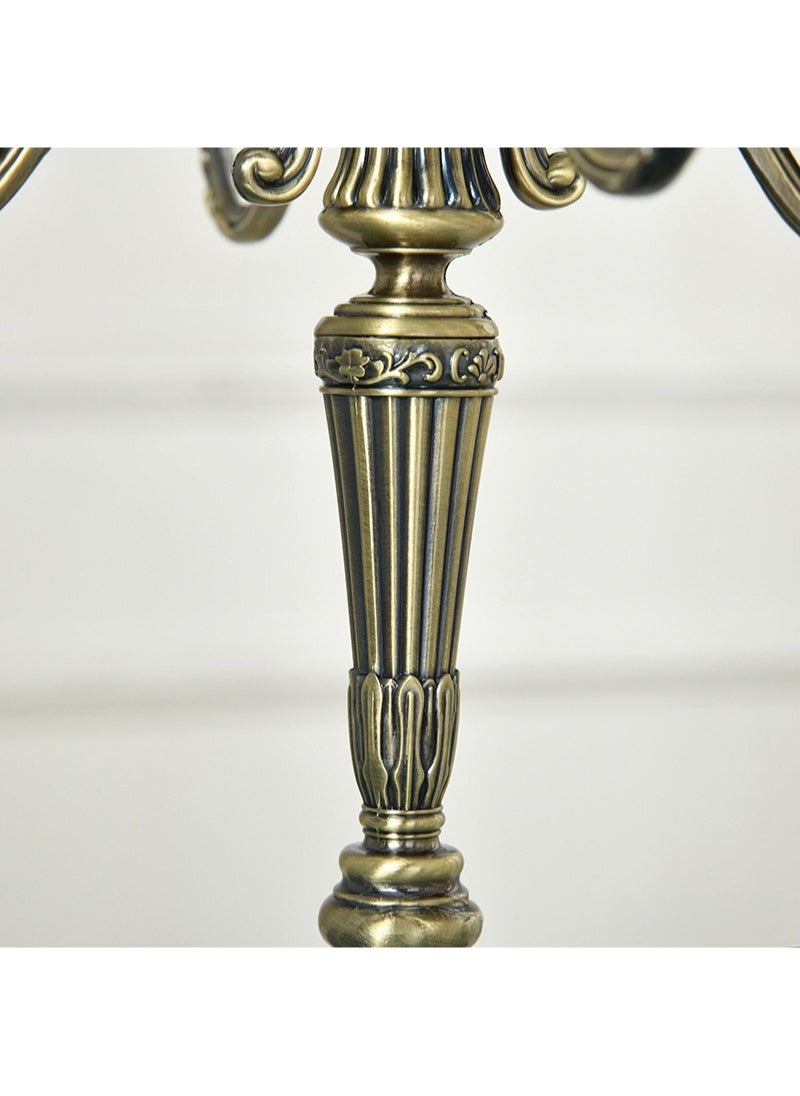 5 antique bronze metal European alloy candle holders,classic home and hotel candle holders