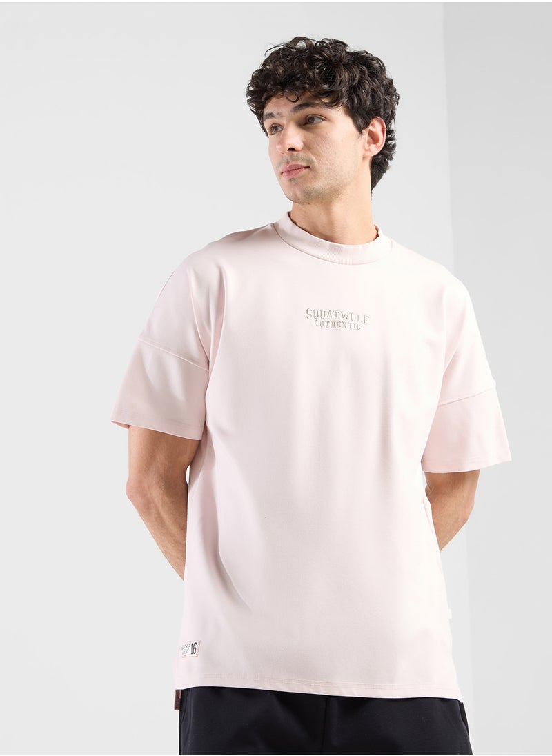 Oversized Word Up Cotton T-Shirt