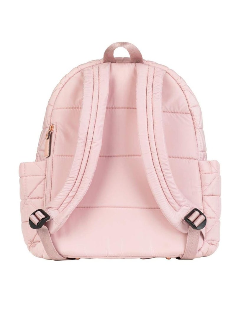 TWELVElittle Companion Diaper Bag Backpack - Blush Pink