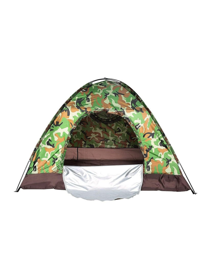 Waterproof Windproof Ultraviolet-proof Outdoor Travel Camping 2-3 People Camouflage Multifunction Rainning Proof Tent