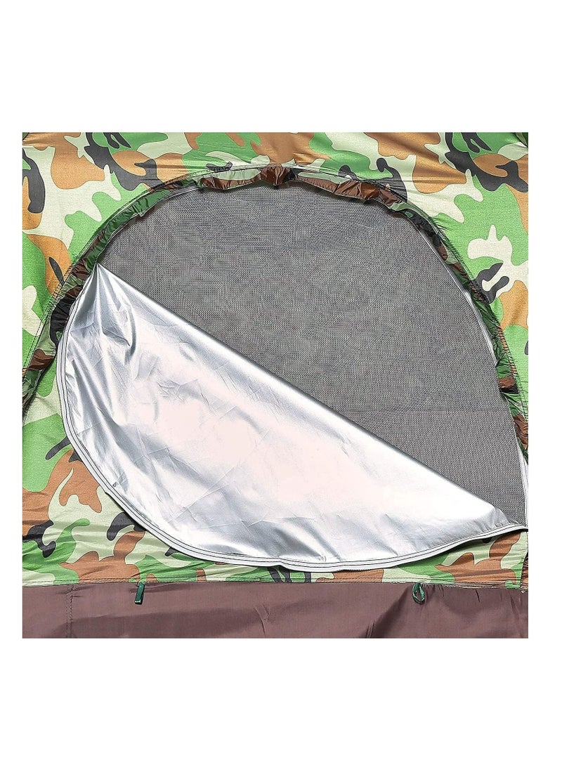 Waterproof Windproof Ultraviolet-proof Outdoor Travel Camping 2-3 People Camouflage Multifunction Rainning Proof Tent