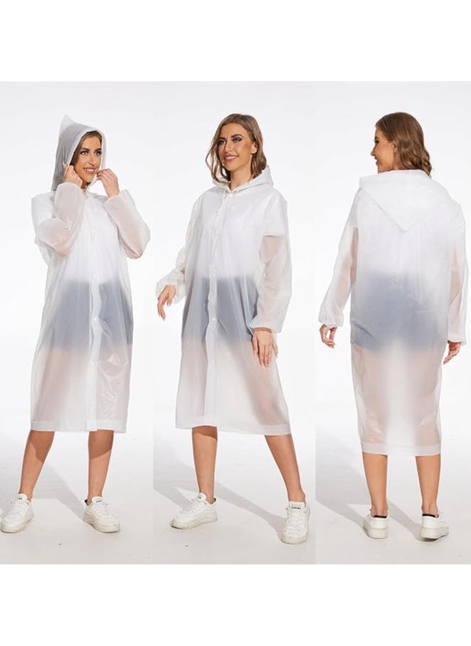 5 PCS Transparent Raincoat