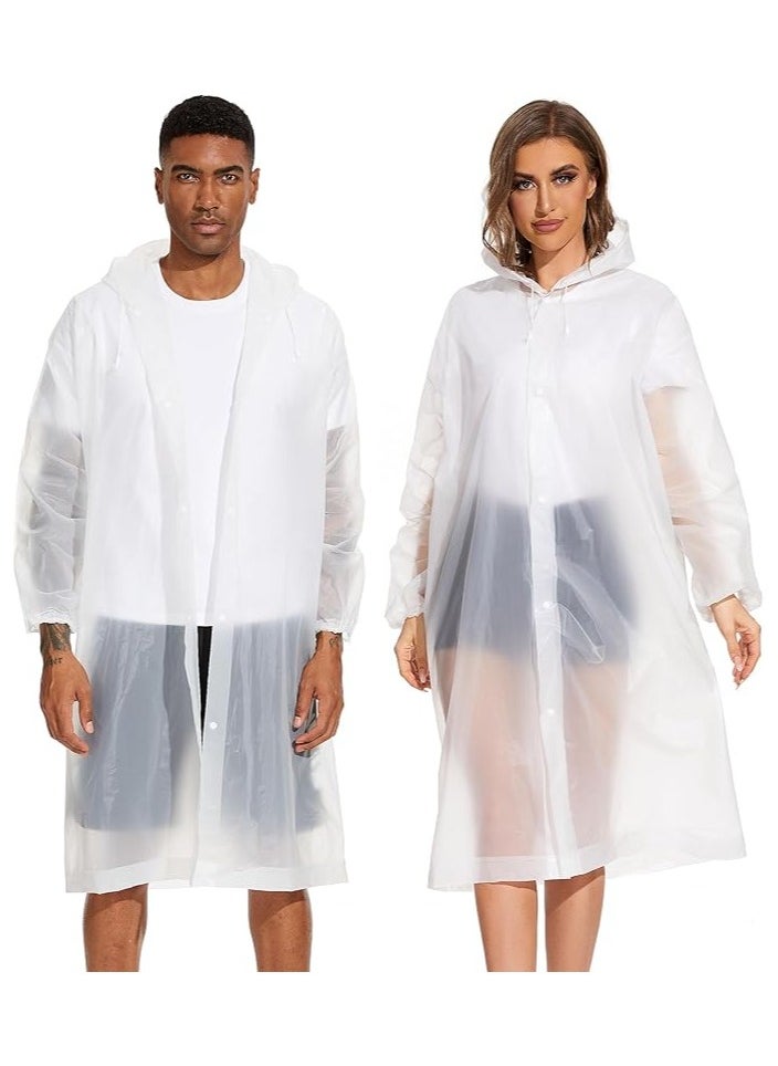 5 PCS Transparent Raincoat