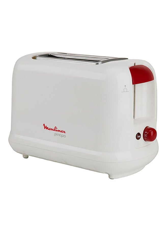 Principio 2-Slots Toaster 850.0 W 677219 White/Red