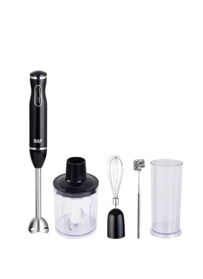 BLENDER SET 5 İN 1 || Stainless Steel 400W || Powerful Turbo Boost With Variable Speeds, Chopper, Mixer, Food Processor, Smoothie Maker and milk frother