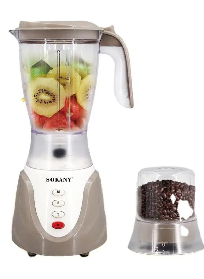 Sokany 600W Mixer With Milk, Spice and Spice Grinder