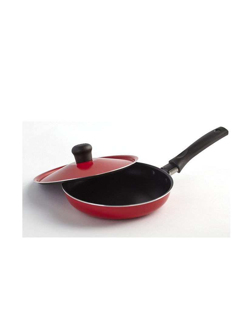 Imusa Casserole with Lid and Handle, STD, Black, Red or Blue (pack of 1)