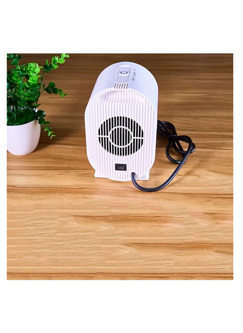 Portable Mini Electric Space Heater 1200W With Brushless Motor,Air Heater,Household Portable Heater With Adjustable Thermostat,Energy Efficient,Safe Heating,For Office,Room,Desk Fall Winter Essential