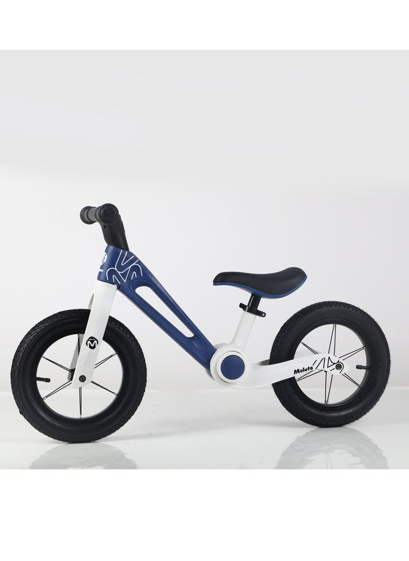 Inflatable-free two-wheeled children's balance bike