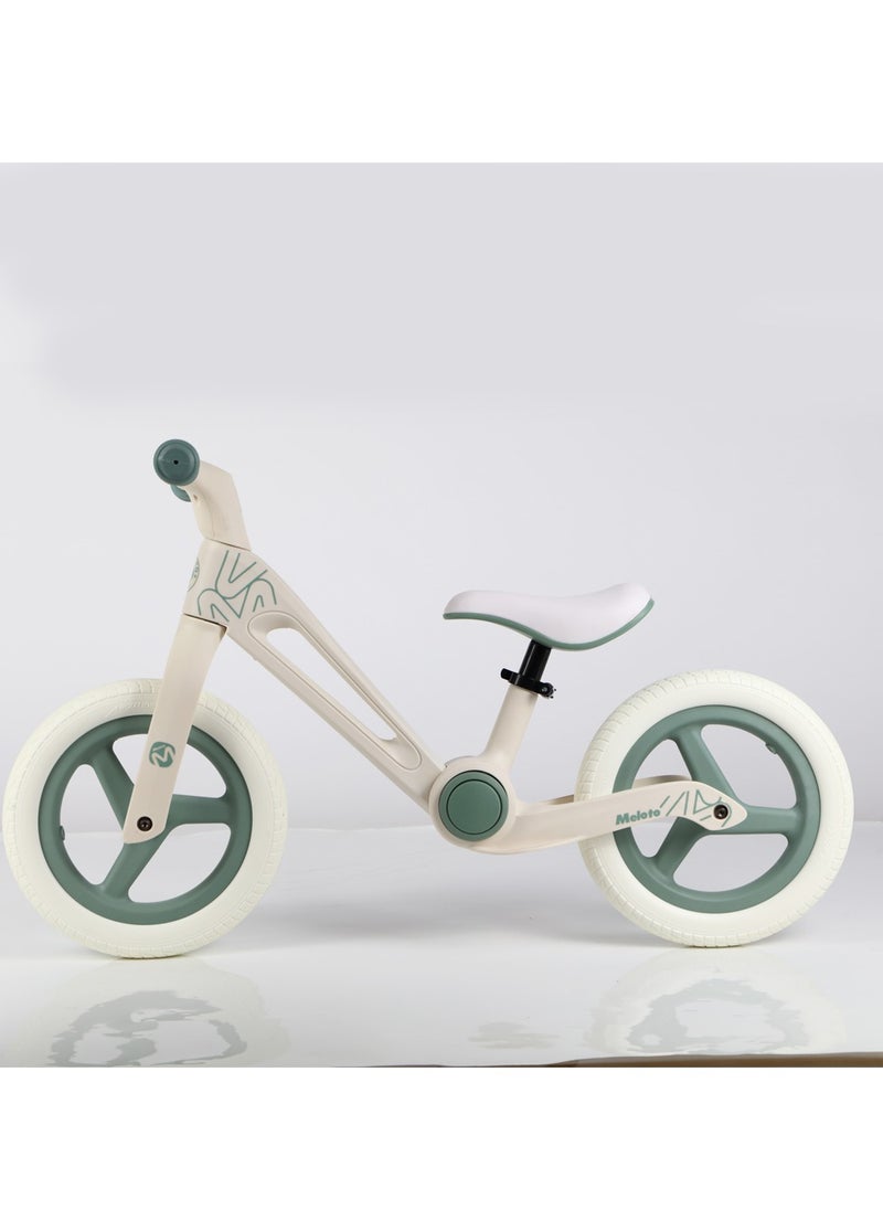 Inflatable-free two-wheeled children's balance bike