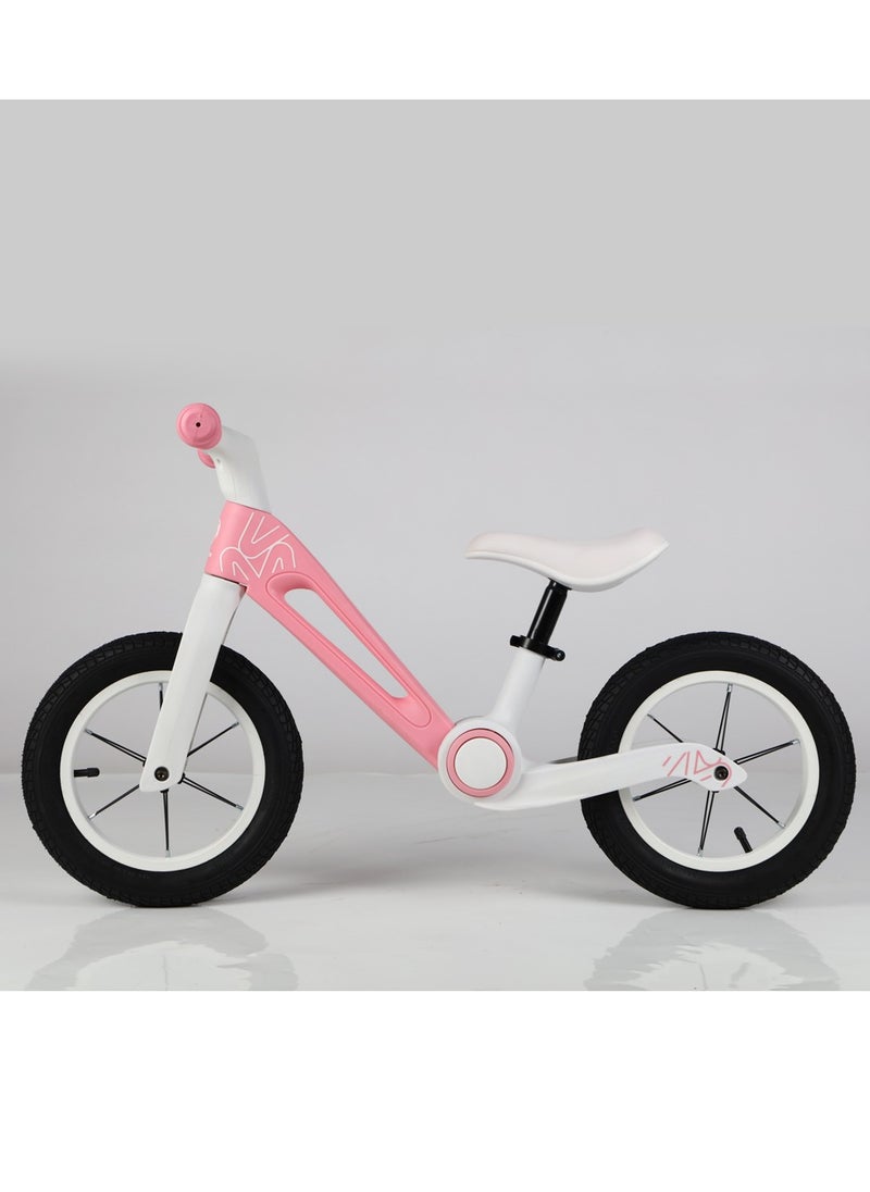 Inflatable-free two-wheeled children's balance bike