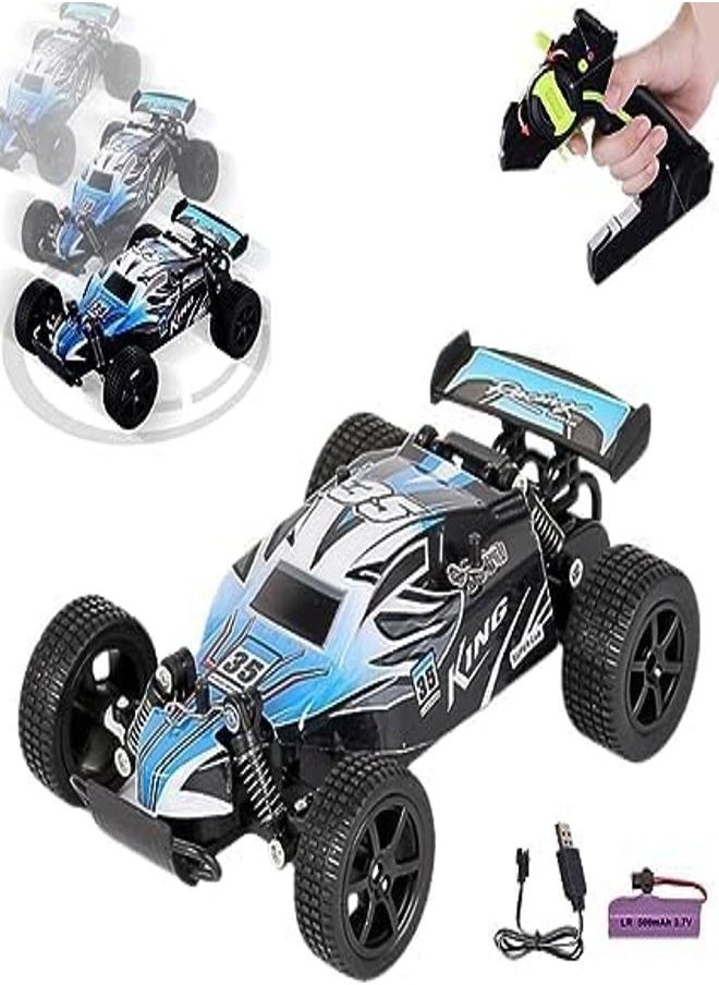 remote control toy car, 1:18 scale RC vehicle, high speed two-wheel drive off-road drift rear drive force racing car, gift for boys girls children birthday party