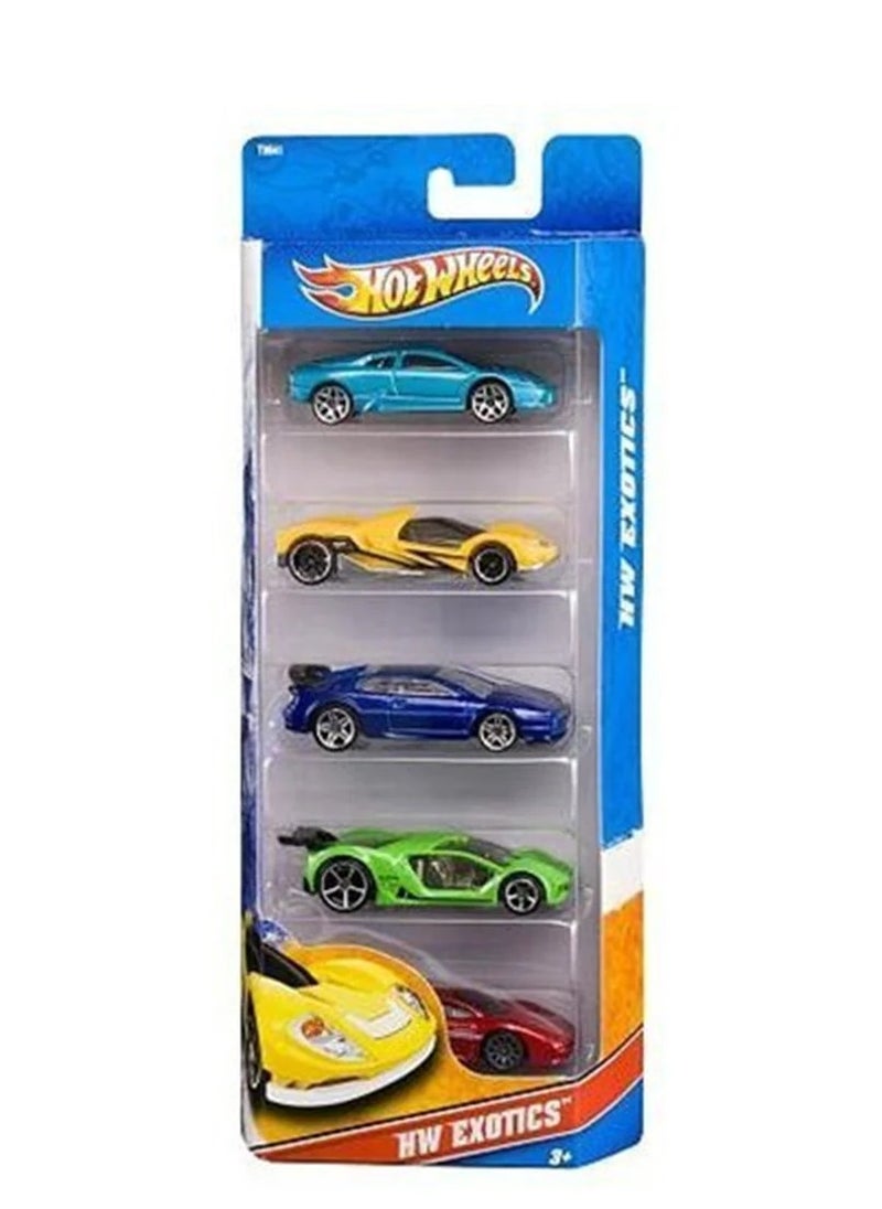 Hot Wheels 5 Car Gift Pack