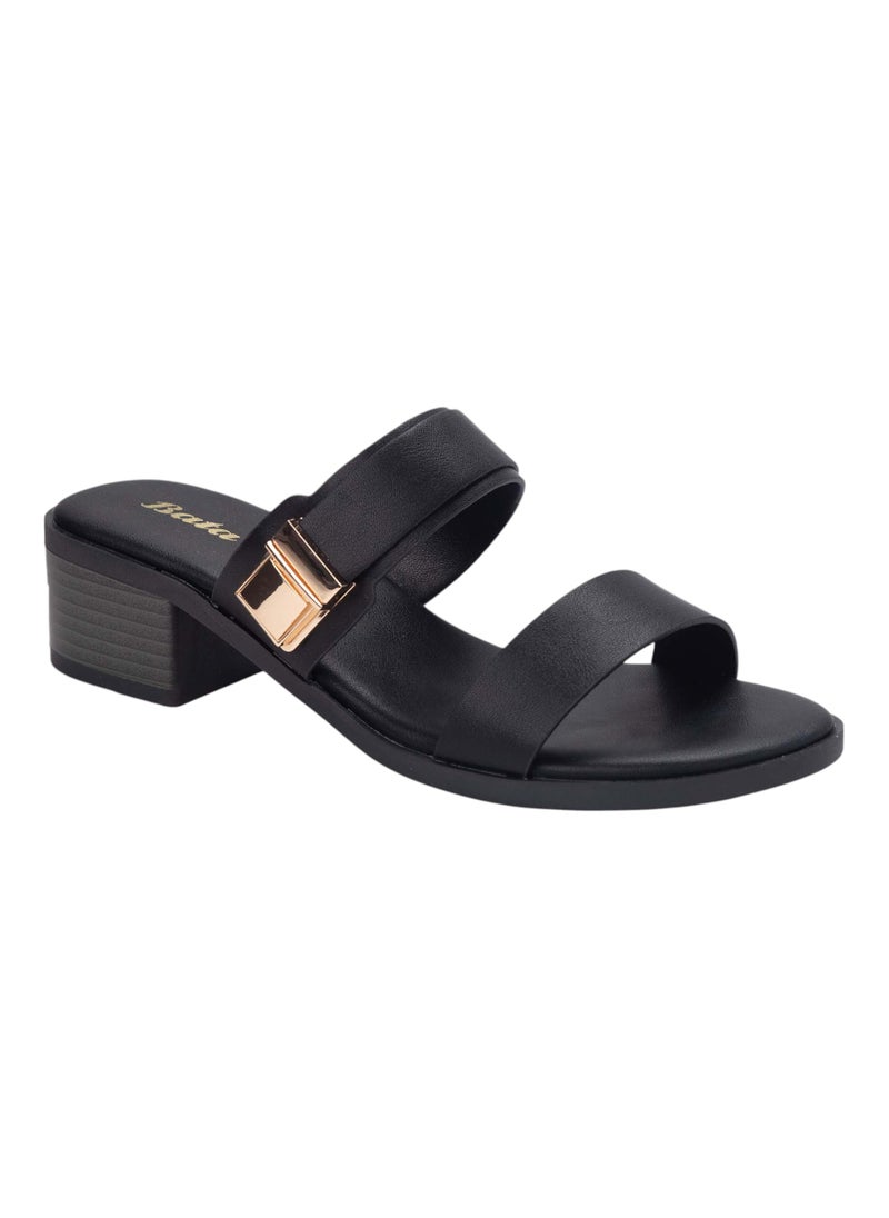 Bata Casual Wedge Slip On Sandals