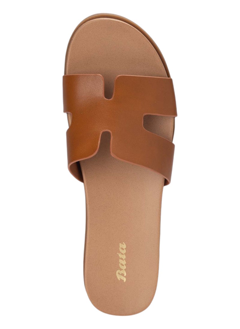 Bata Casual Flat Slip On Sandals