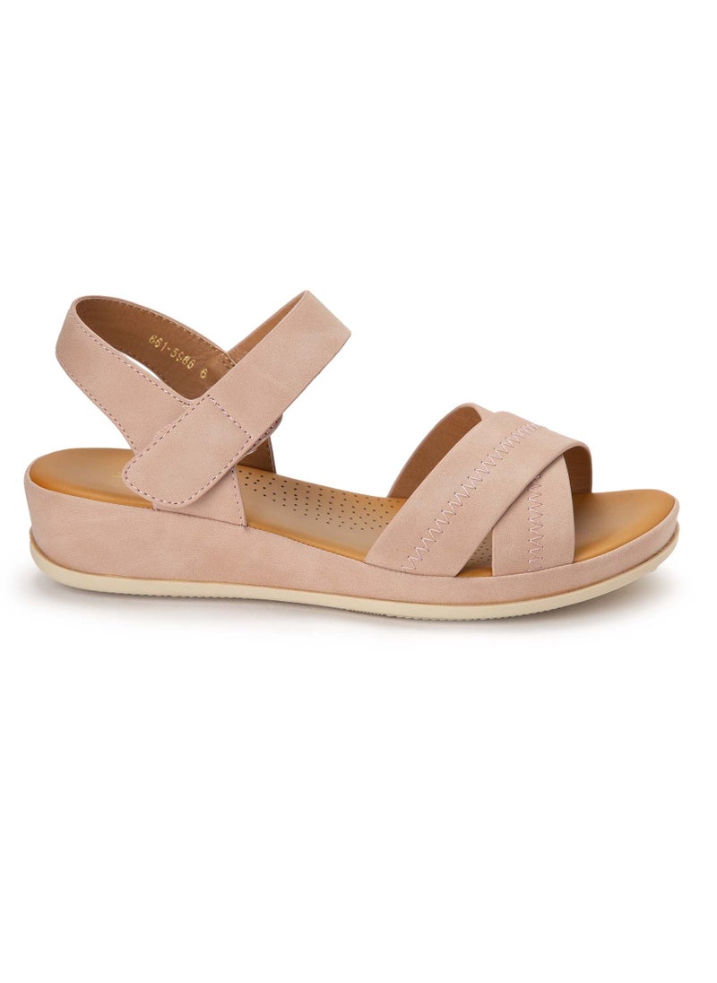 Bata Comfit Casual Wedge Slingback Sandals