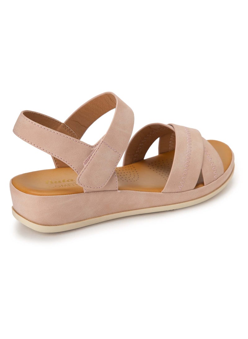 Bata Comfit Casual Wedge Slingback Sandals