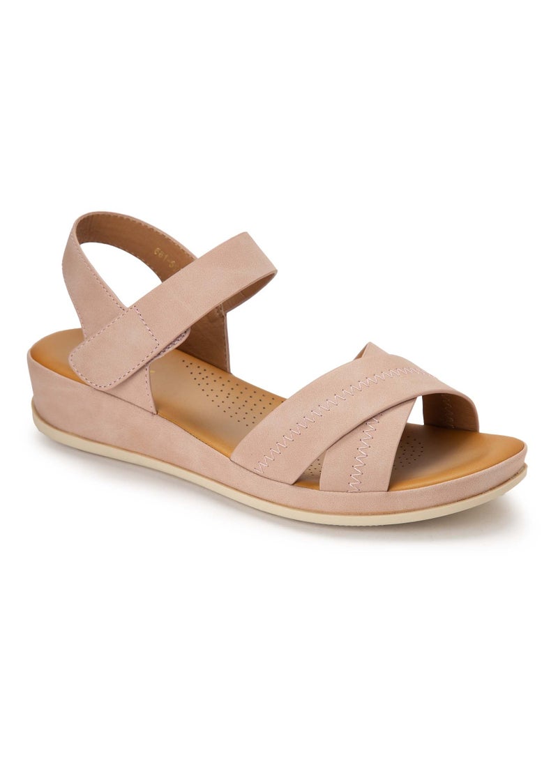 Bata Comfit Casual Wedge Slingback Sandals