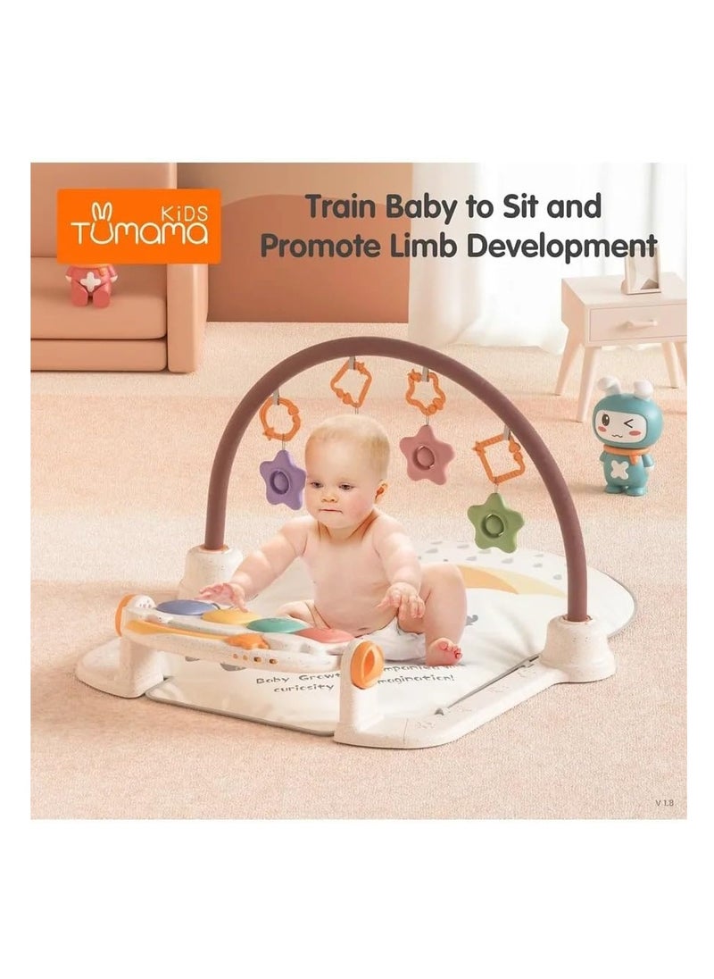 Tumama Infant Kick & Play Piano Playgym - Elephant