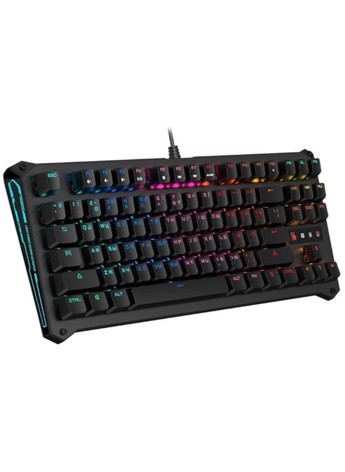 Mechanical Keyboard B930 RGB Tenkeyless Light Strike Libra Optical Keyboard, LK Sound Creator Tech, Zero-Lag Response, Self-Customize RGB Animation, Spill-Resistant Nano-Coating