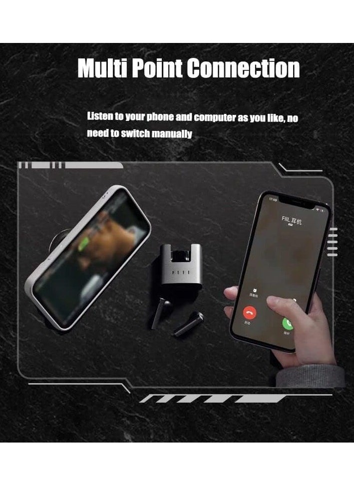 FIIL CC Nano TWS Bluetooth 5.2 Dual Earphones AI Noise Canceling