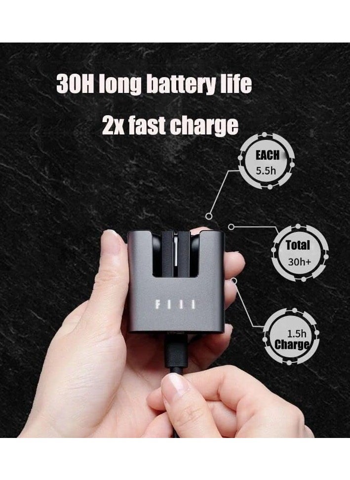 FIIL CC Nano TWS Bluetooth 5.2 Dual Earphones AI Noise Canceling