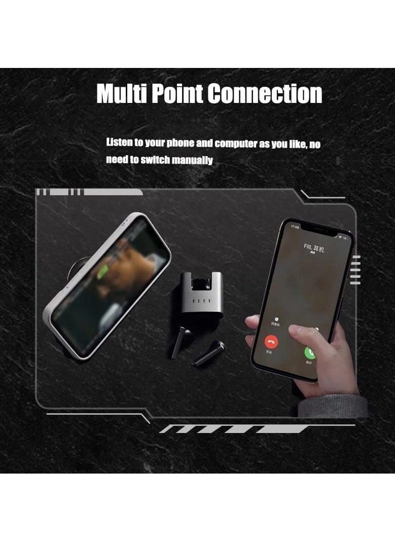 FIIL CC Nano TWS Wireless Bluetooth 5.2 Dual Earphones Noise Canceling