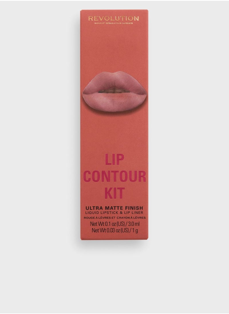 Revolution Lip Contour Kit Brunch