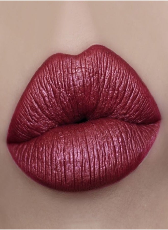 Milani Amore Matte Lip Crème, Shade 13 Overdramatic, 6g - Long-Lasting, Full Coverage Matte Liquid Lipstick