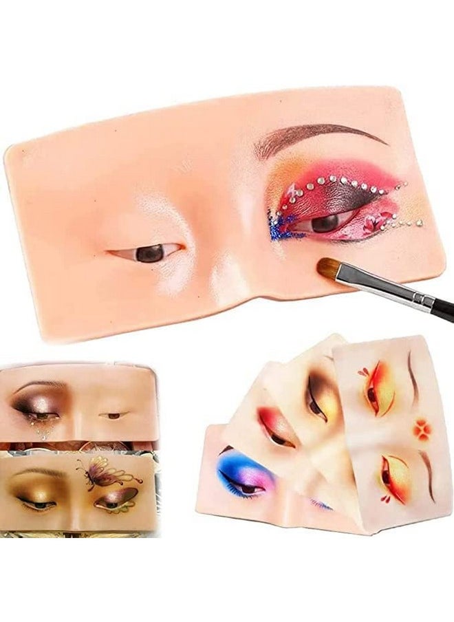 Makeup Practice Face Board, Face Dummy For Makeup Practice , Practice Skin Board,For Makeup Practice Mask Skin Face Eye Makeup Practice For Beginner Makeup Artist The Perfect Makeup (Skin)