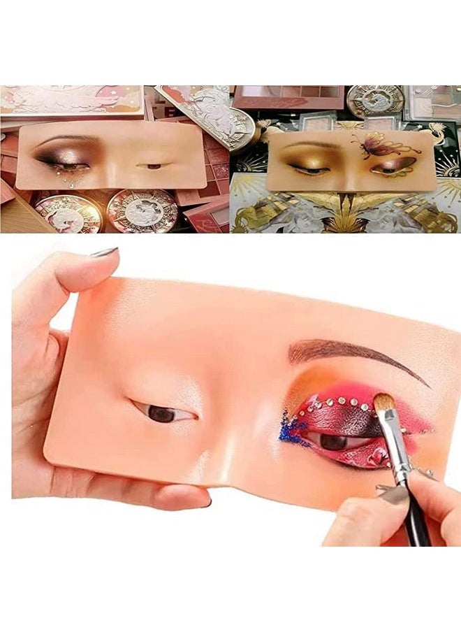 Makeup Practice Face Board, Face Dummy For Makeup Practice , Practice Skin Board,For Makeup Practice Mask Skin Face Eye Makeup Practice For Beginner Makeup Artist The Perfect Makeup (Skin)