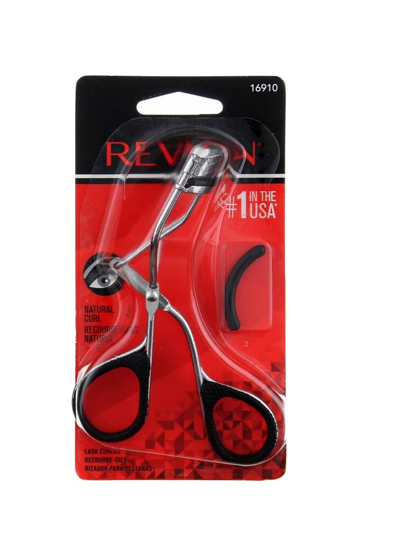 Extra Curl Eyelash Curler 1 ea (Pack of 2) Silver/black