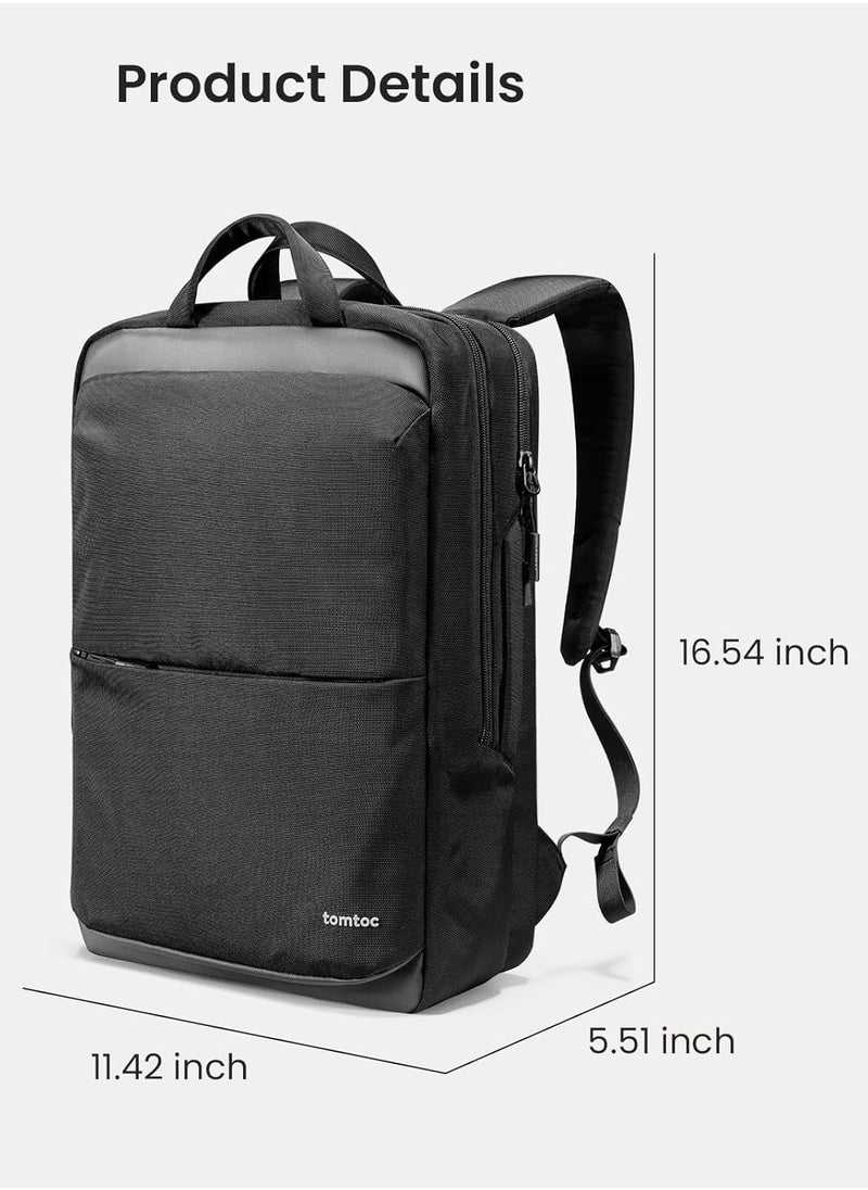 Navigator-T71 Compact Laptop Backpack for 16-inch Computer, 24L Everyday Backpack Professional Pack Work Bag with Cable Pass-through for Business, Commute