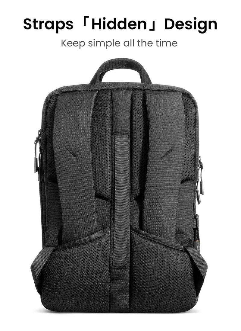 Navigator-T71 Compact Laptop Backpack for 16-inch Computer, 24L Everyday Backpack Professional Pack Work Bag with Cable Pass-through for Business, Commute