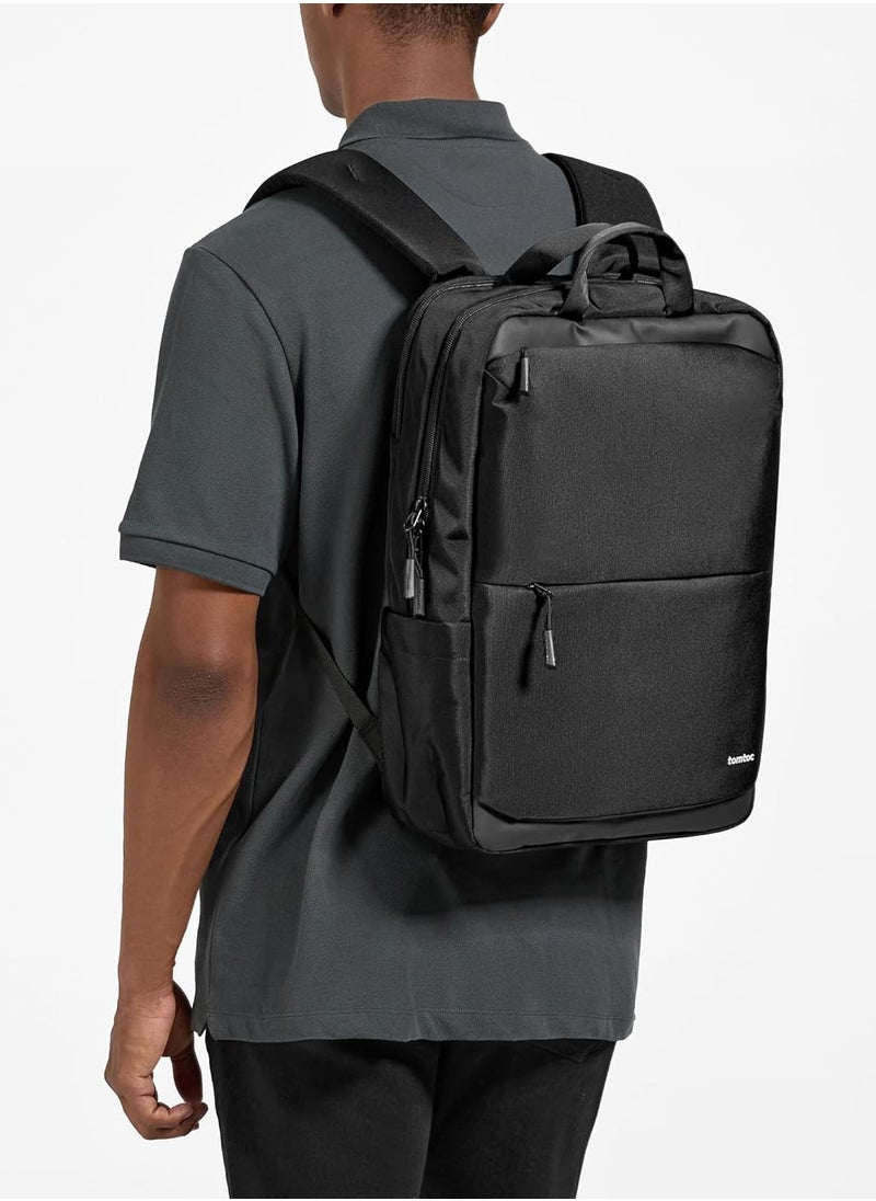Navigator-T71 Compact Laptop Backpack for 16-inch Computer, 24L Everyday Backpack Professional Pack Work Bag with Cable Pass-through for Business, Commute