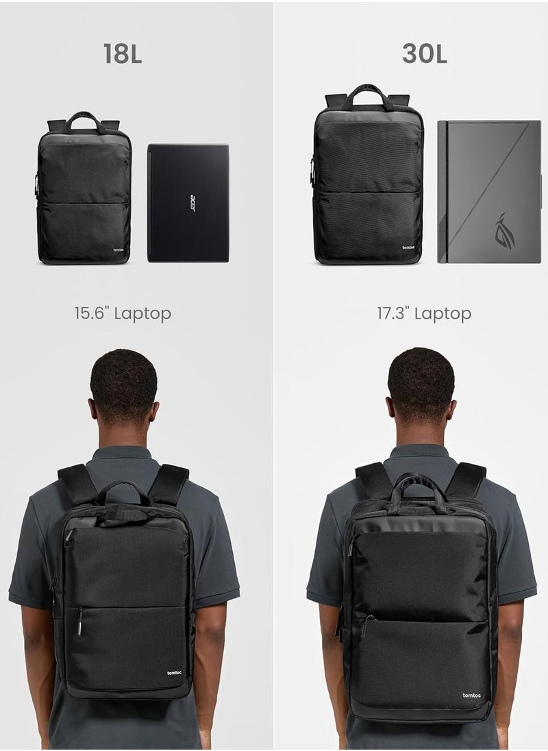Navigator-T71 Compact Laptop Backpack for 16-inch Computer, 24L Everyday Backpack Professional Pack Work Bag with Cable Pass-through for Business, Commute