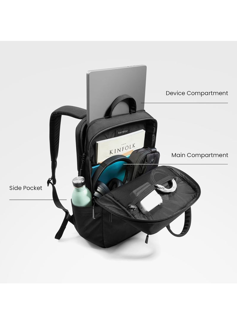 Navigator-T71 Compact Laptop Backpack for 16-inch Computer, 24L Everyday Backpack Professional Pack Work Bag with Cable Pass-through for Business, Commute