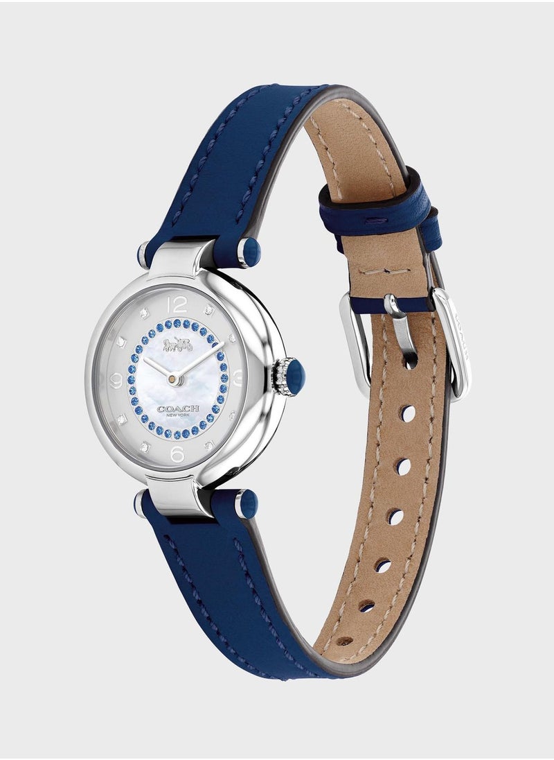 Cary Leather Strap Analog Watch