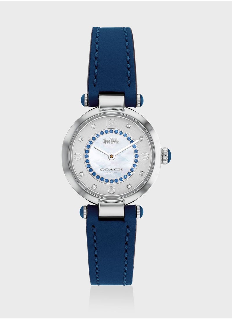 Cary Leather Strap Analog Watch