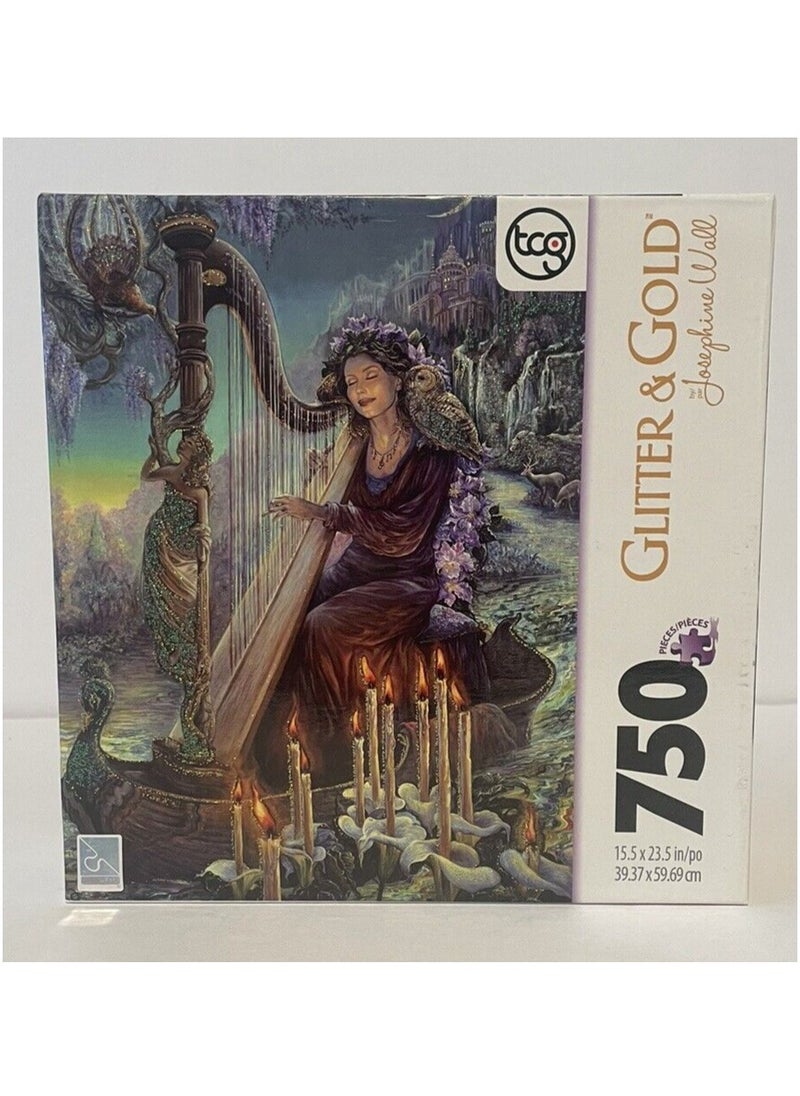 Josephine Wall GLITTER & GOLD 750 piece Fantasy puzzle