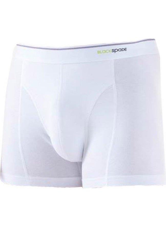 Men's Cotton Elastane Boxer Tender Cotton 9233 - White