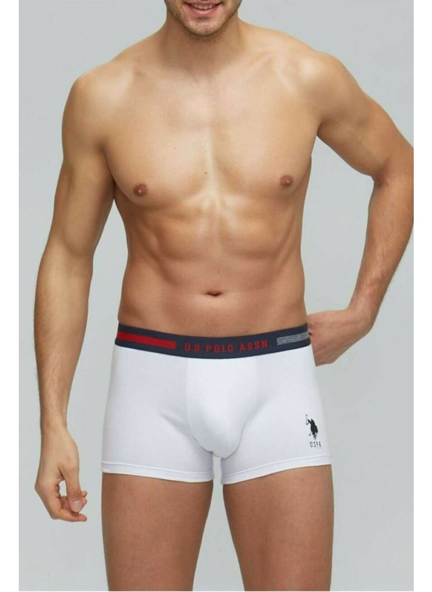 80155 Men's Navy-Grey-White 3-Pack Boxer