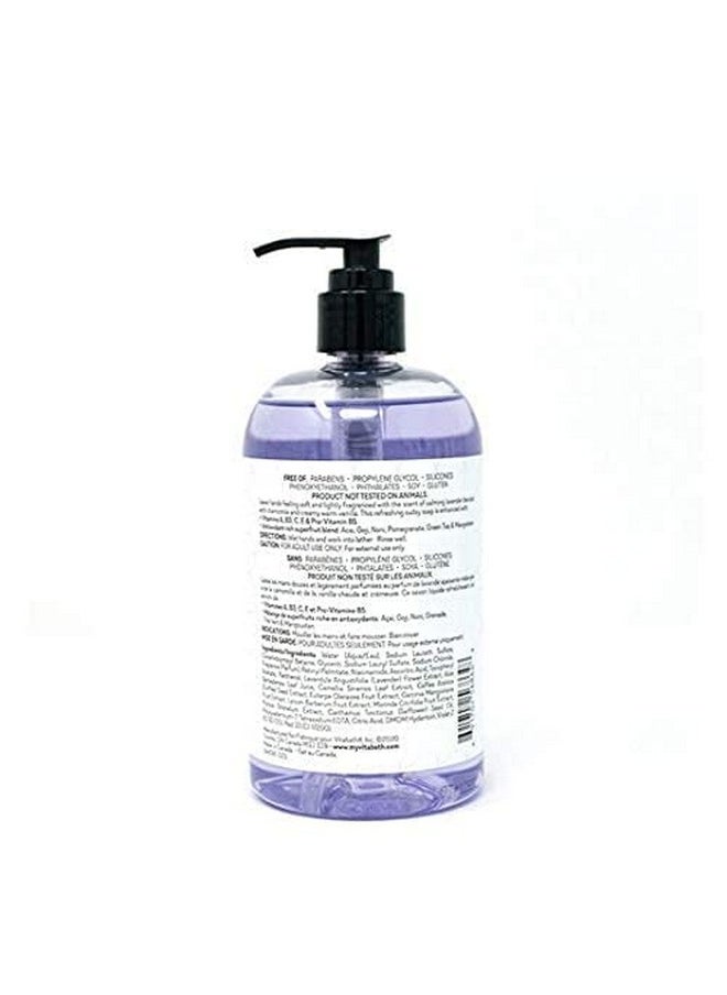 Lavender Chamomile 16 Fl Oz Liquid Hand Soap 4Pk