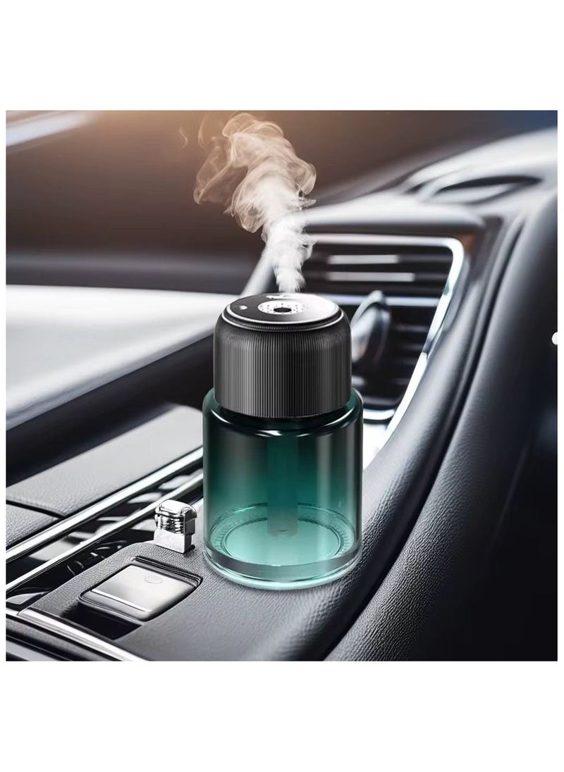 Car Aromatherapy Diffuser, Portable Essential Oil Humidifier, USB Powered