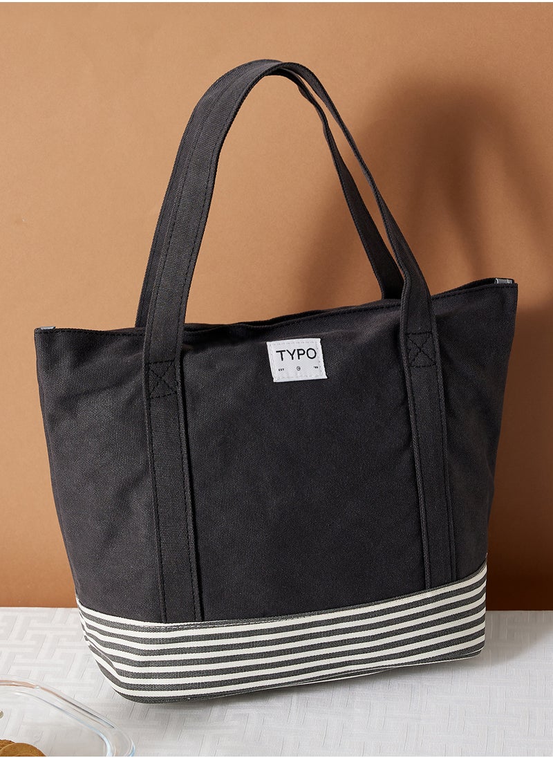 Commute Everyday Lunch Tote Candy Stripe