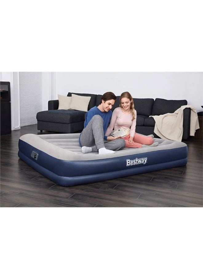 Tritech Queen Air Bed Blue/White 1.60X84X0.62meter