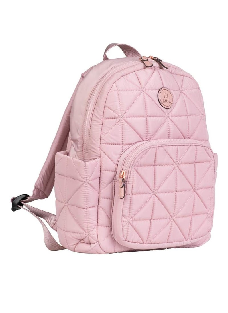 TWELVElittle Kids Companion Backpack/School Bag- Blush Pink